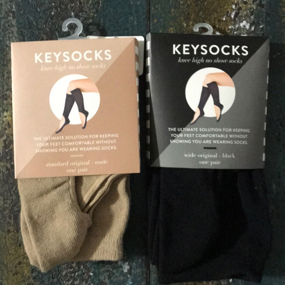 Keysocks - knee high no show socks